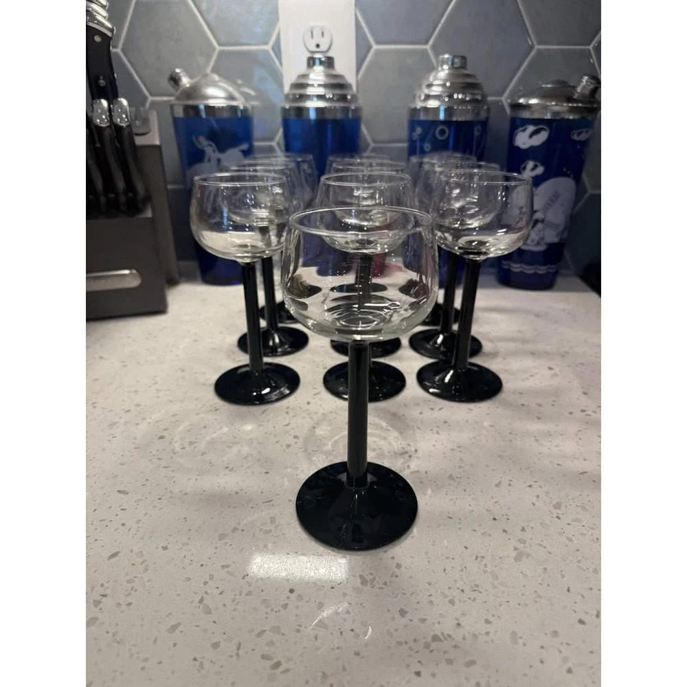 SET OF 10 Luminarc (?) France 6 1/2